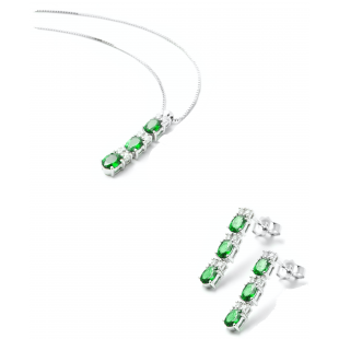 Parure Smeraldo e Diamanti